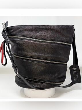 Marc by Marc Jacobs 'Serpentine' Crossbody Hobo Bag in Iridescent Black